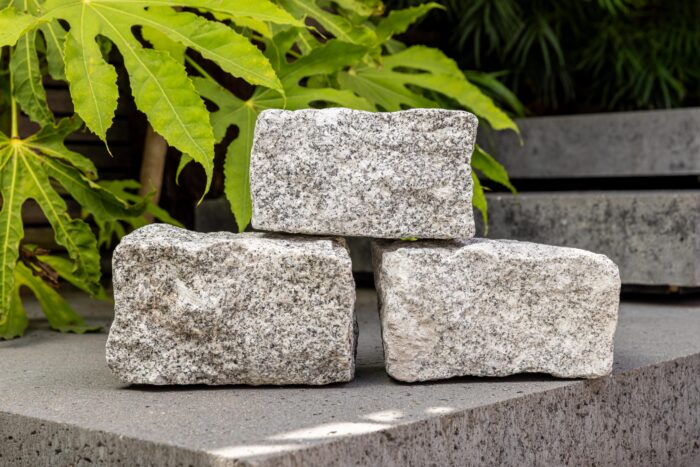Granite Setts Silver Grey