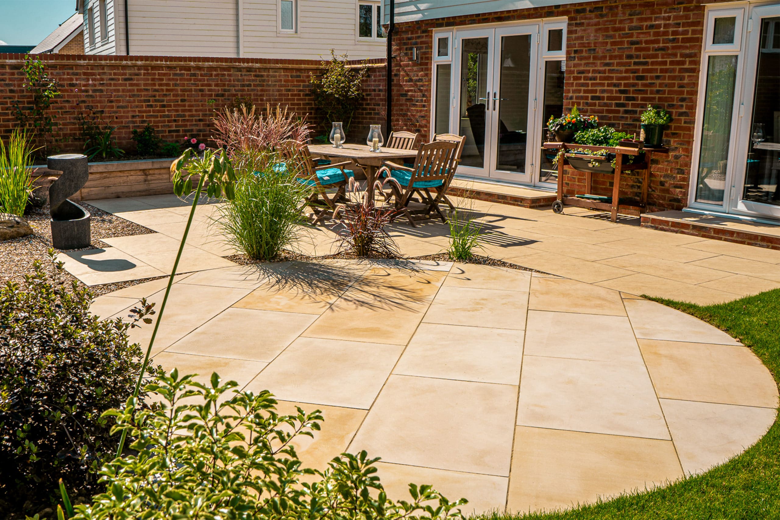 Mint Sandstone Paving - Uk Wide Delivery 