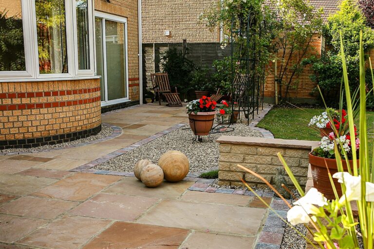 Camel Sandstone Paving - UK Wide Delivery | Buy Online Today | Corker.co.uk