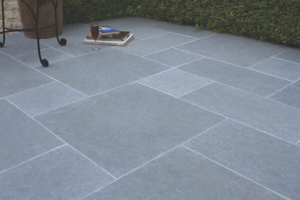 Flora Blue Limestone Paving