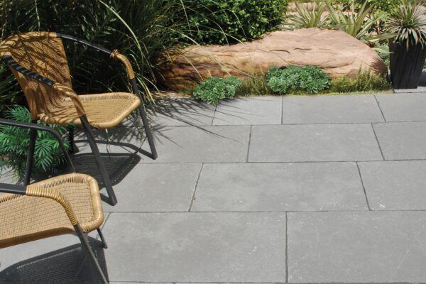 Mira Grey Limestone Paving