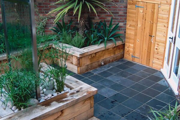 Black Slate Paving