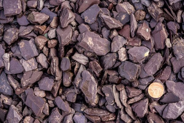 Plum Slate Chippings