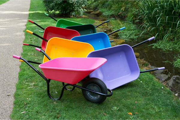 Polypro Wheelbarrow with Pneumatic Wheel 90 L