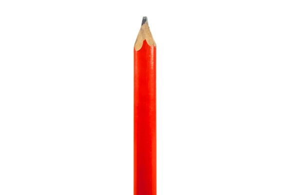 Red Carpenters Pencil