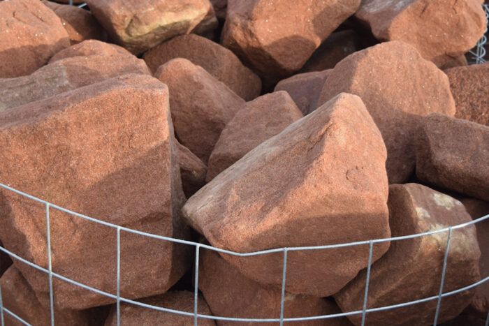 Red Sandstone Rockery