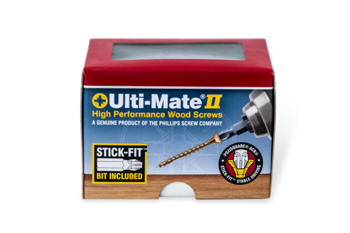 DIY New Ulti-Mate II Stick-Fit Zinc & Yellow Plated screws 6 X 90MM Pk 100 