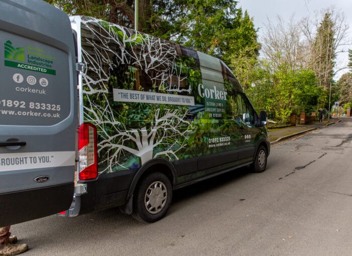 Corker on Demand - Van Exterior Close